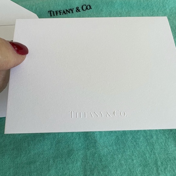 10 pc Authentic Tiffany & Co. gift card set - Picture 5 of 7